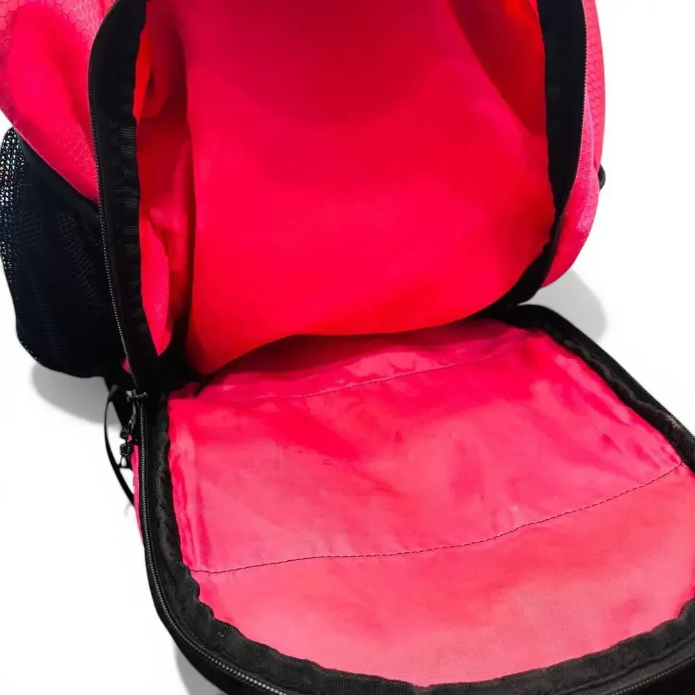Adidas Loadspring Backpack Black Pink Laptop Tablet Sleeve Pockets